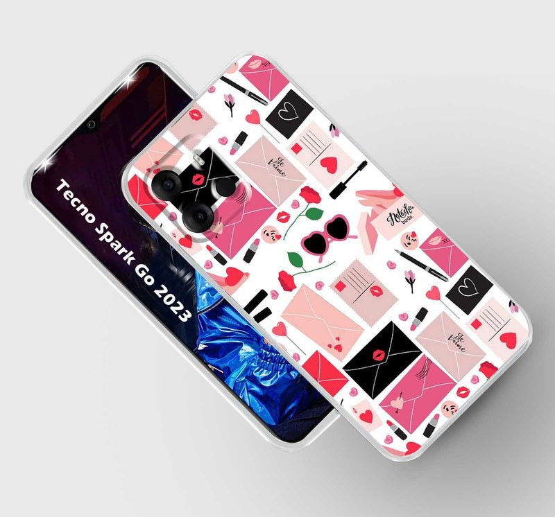 Artage Back Cover for Tecno Spark Go 2023  (Multicolor, Silicon, Pack of: 1)