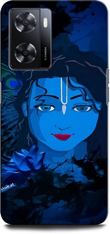 GRAFIQE Back Cover for OPPO A57e KRISHNA, LORD KRISHNA, RADHA KRISHNA, GOD, KRISHN KANHIYA  (Multicolor, Shock Proof, Pack of: 1)