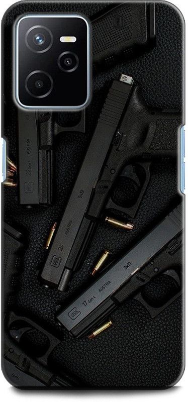 WallCraft Back Cover for Realme Narzo 50A Prime GUN, PISTOL, ARMY, WEAPON, REVOLVER, MILITARY, REFILE  (Multicolor, Dual Protection, Pack of: 1)
