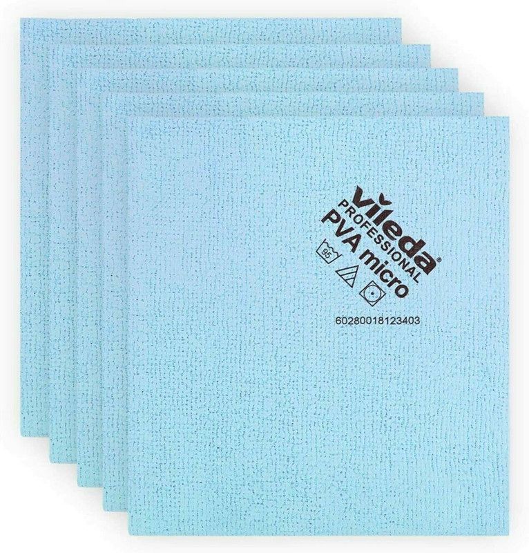 Vileda Professional - MicronQuick Microfiber Cleaning Cloth Wet and Dry Microfiber Cleaning Cloth  (5 Units)