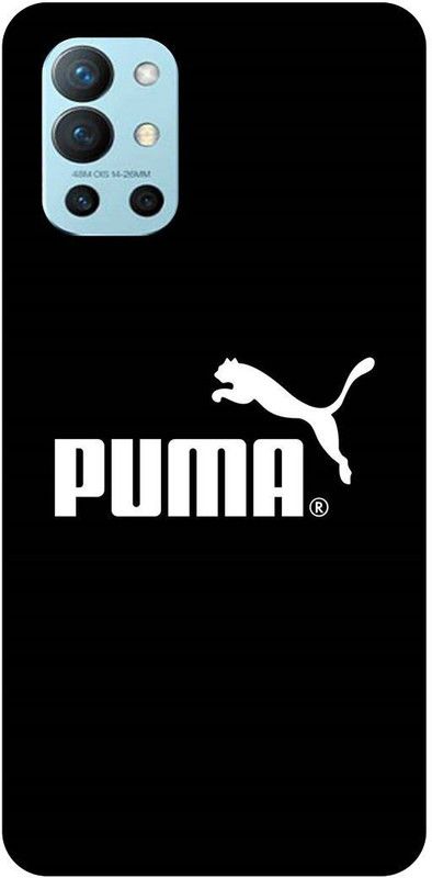 FRONK Back Cover for OnePlus 9R 5G, LE2101, PUMA, SIGN, LOGO, EMBLEM, DESIGN  (Black, Hard Case, Pack of: 1)