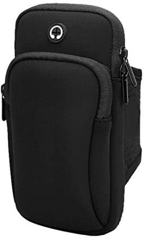 Zonkar Arm Band Case for Running Jogging Hiking Cycling Gym, and other exercise activities  (Black, Band, Pack of: 1)