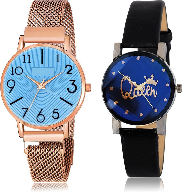 Analog Watch - For Women Classical Party Wedding 2 Watch Combo For Women And Girls - GW61-GC307