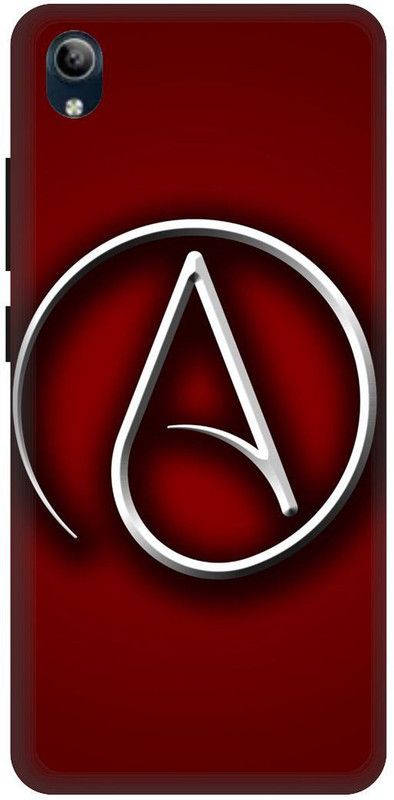 PHONE WALEY.COM Back Cover for VIVO Y91i , VIVO 1820 ,A letter,A name A word , Printed Back Cover  (Red, Hard Case, Pack of: 1)