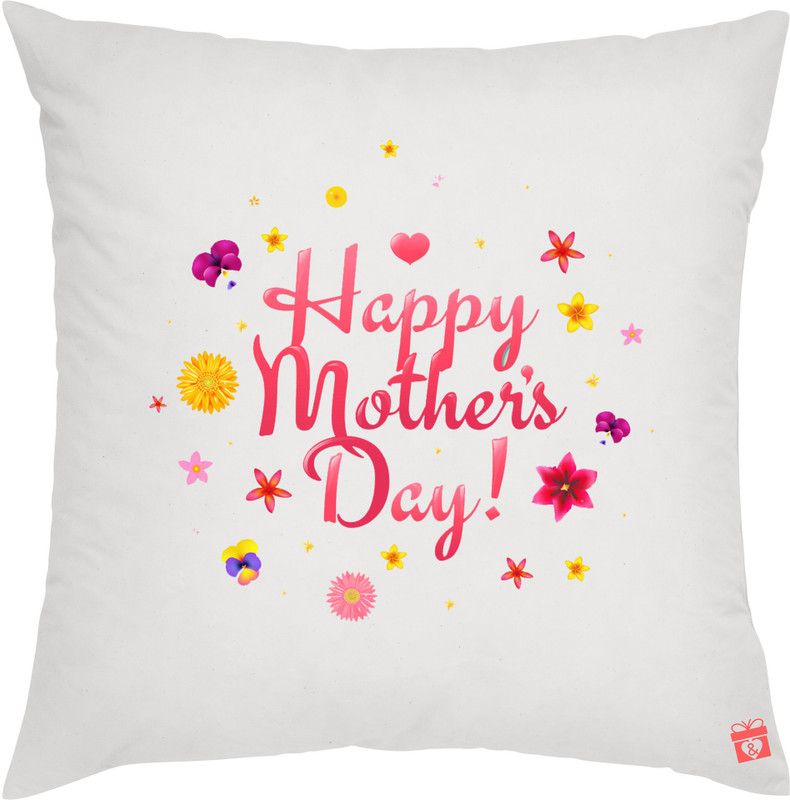 ME&YOU Polyester Fibre Quotes Printed Decorative Cushion Pack of 2  (Multicolor)