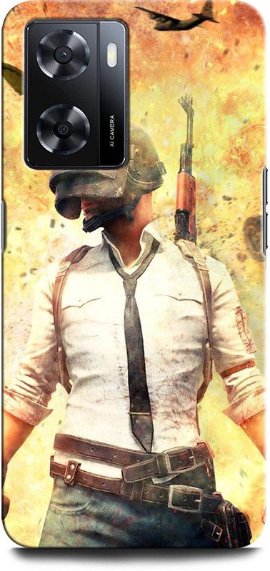 ORBIQE Back Cover for OPPO A57 New PUBG, GAME, PLAYERUNKNOWNBATTLEGROUNDS  (Multicolor, Hard Case, Pack of: 1)
