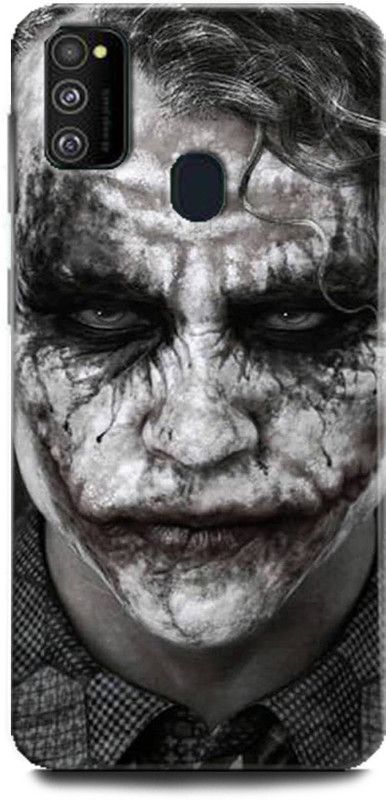 WallCraft Back Cover for Samsung Galaxy M21 JOKER, DARK KNIGHT, BATMAN, DC COMIC, JOKER FACE  (Multicolor, Dual Protection, Pack of: 1)