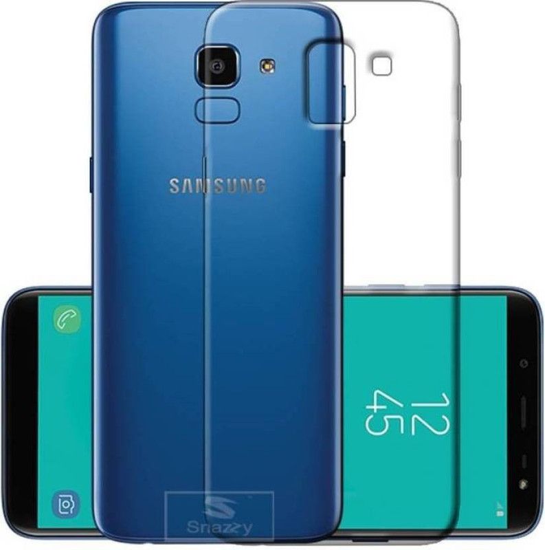 PAEDICON Back Cover for Samsung Galaxy On6  (Transparent, Grip Case, Silicon, Pack of: 1)