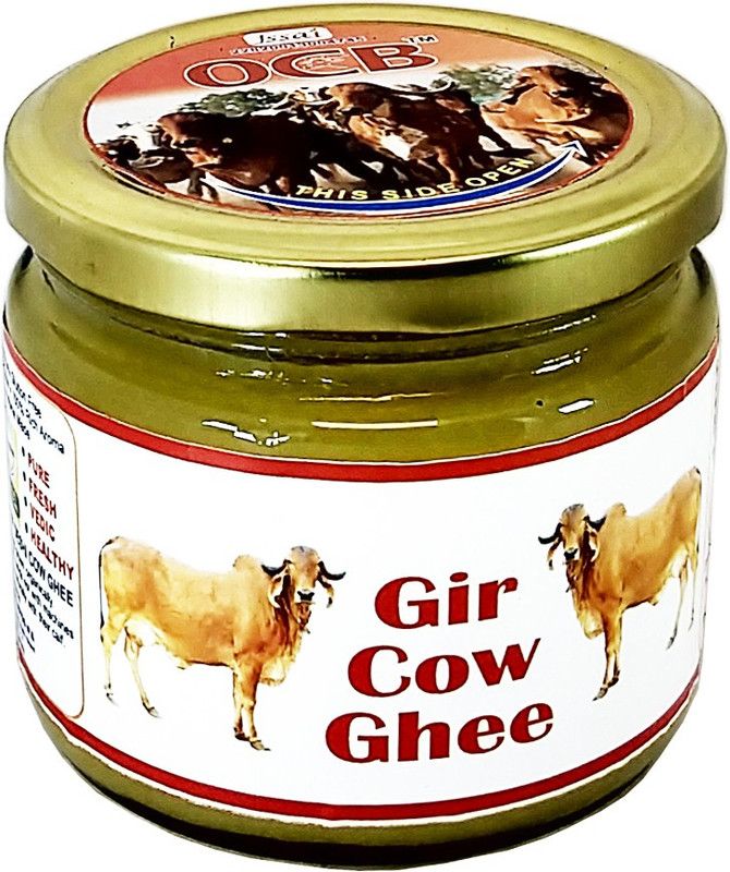 OCB Gir Cow Ghee Desi Gir Cow Ghee(Made By Desi Cow Milk) Ghee 250 g Glass Bottle