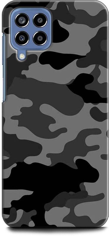 WallCraft Back Cover for SAMSUNG Galaxy M33 5G ARMY, TEXTURE, UNIFORM, MILITARY, COMO  (Multicolor, Dual Protection, Pack of: 1)
