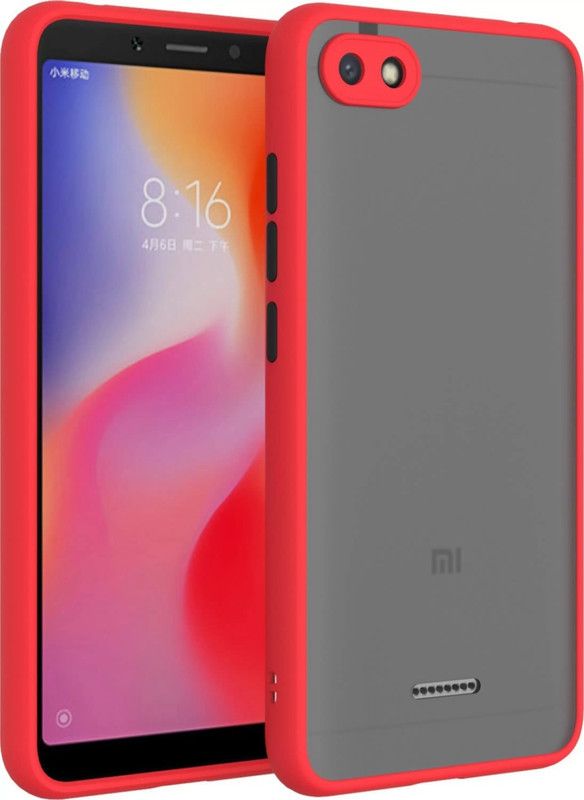 Tremolite Back Cover for Mi Redmi Y1  (Red, Camera Bump Protector, Pack of: 1)