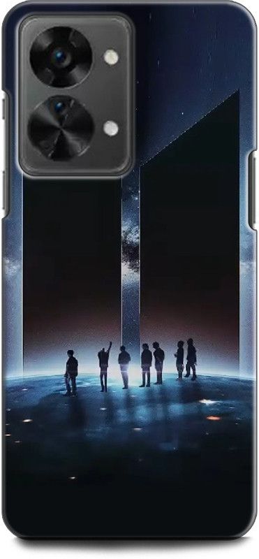 WallCraft Back Cover for OnePlus Nord 2T 5G HEARTBEAT, BTS, BANGTAN, BEAT, HEART, KPOP  (Multicolor, Dual Protection, Pack of: 1)