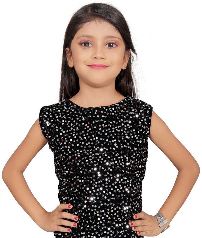 Round Neck Girls Blouse