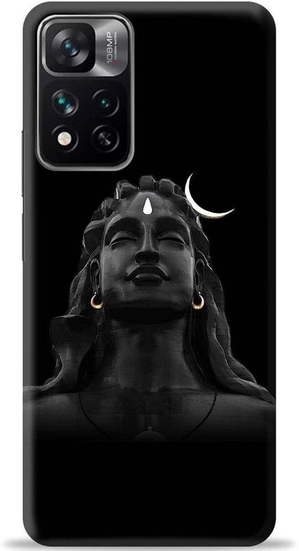 Crafter Back Cover for Mi 11i Hypercharge  (Black, Shock Proof, Pack of: 1)