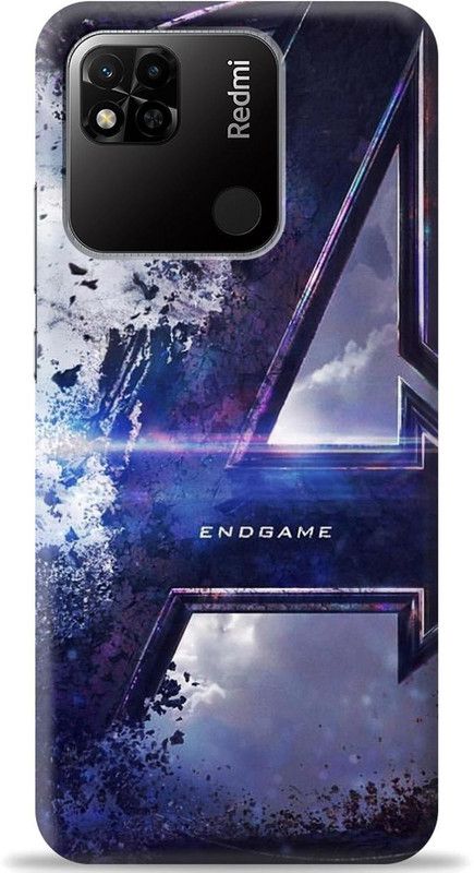 Crafter Back Cover for Mi Redmi 10A Sport  (Purple, Shock Proof, Pack of: 1)