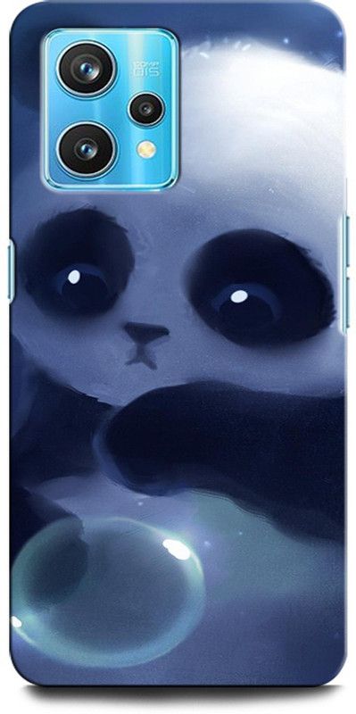 GRAFIQE Back Cover for Realme 9 4G PANDA, LOVE, BEAR, AMOR, ANIMATION, SAD PANDA  (Multicolor, Shock Proof, Pack of: 1)