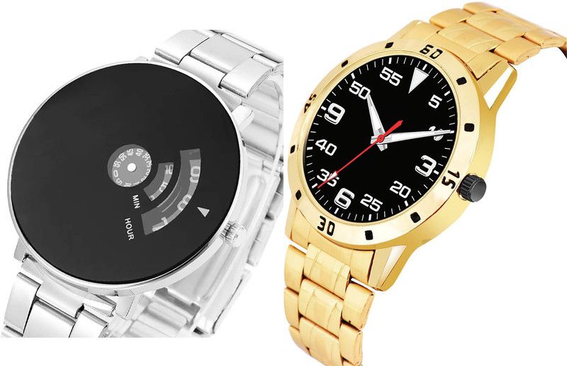 Analog Watch - For Men Latest Traditional 2 Watch Combo For Boys And Men - B81-(75-S-21)
