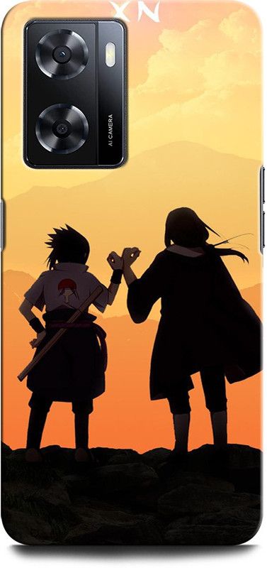 GRAFIQE Back Cover for OPPO A57 New ITACHI SUSUKE, GIRL, ANIMATION, ANIME, CARTOON  (Multicolor, Shock Proof, Pack of: 1)