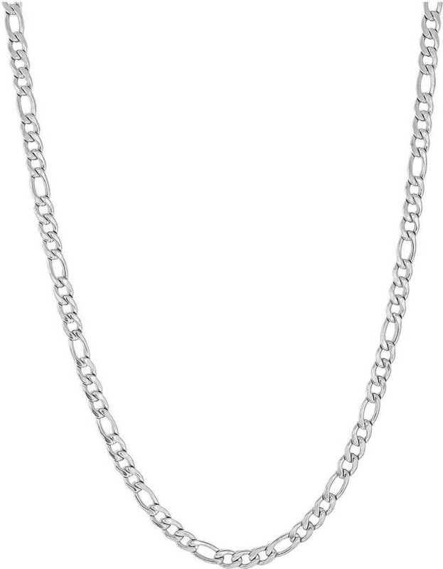 Stainless Steel Silver Chain For Men Boys Sterling Silver Plated Chain Silver Plated Stainless Steel Chain