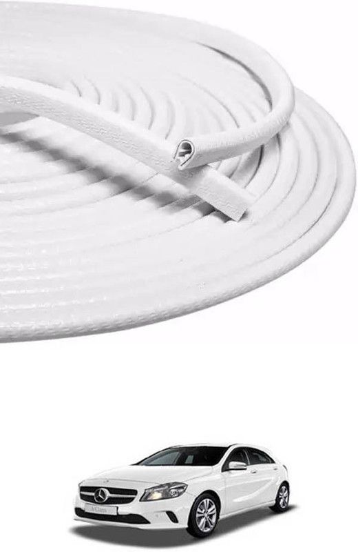 FKOK Rubber, PTFE (Non-stick) Car Door Guard  (White, Pack of 1, Mercedes Benz, A180)