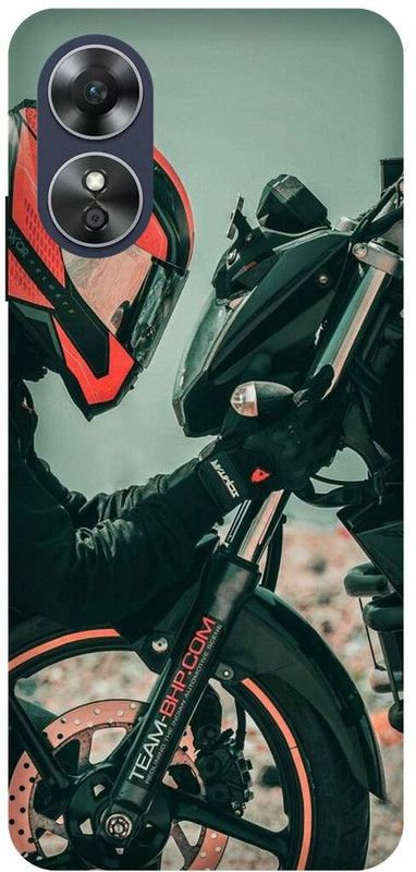 Dimora Back Cover for OPPO A17, BADBOY BLACK BOY HUNTER BOY  (Multicolor, Hard Case, Pack of: 1)
