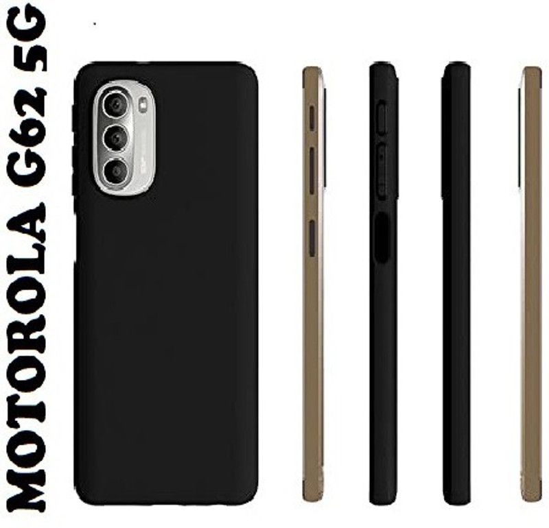 welldesign Back Cover for MOTOROLA G62, MOTO G62, MOTOROLA MOTO GG2  (Black, Shock Proof, Pack of: 1)