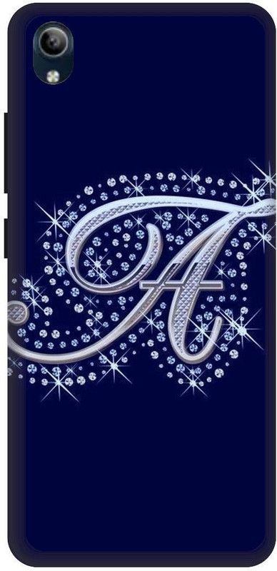 PHONE WALEY.COM Back Cover for VIVO Y91i , VIVO 1820 ,A letter,A name A word , Printed Back Cover  (Blue, Hard Case, Pack of: 1)