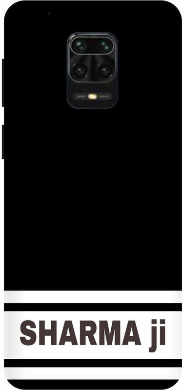 THE NARAYANA COLLECTIONS Back Cover for POCO M2 PRO-SHARMA,JI,PANDIT,BOY,RAWAN,PARSHU,RAM  (Multicolor, Hard Case, Pack of: 1)