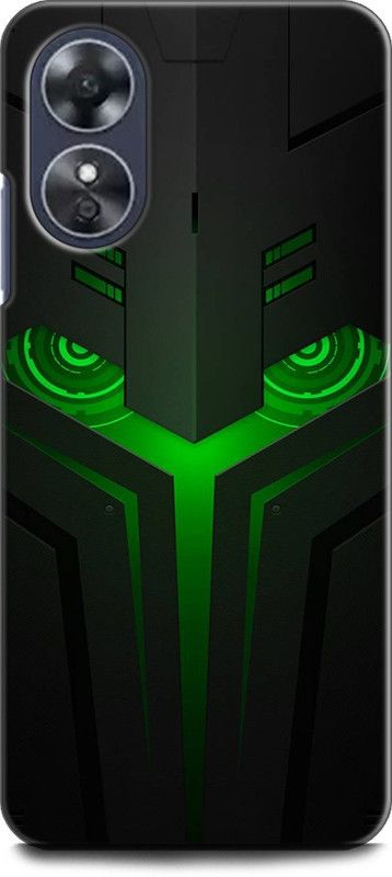 WallCraft Back Cover for OPPO A17, CPH2477 BLACK SHARK, ABEJ, EDGE, STOCK, TEXTURE, ABSTRACT  (Multicolor, Dual Protection, Pack of: 1)