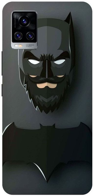 URCHIN Back Cover for Vivo V20 Pro Batman, Dark Knight, Superhero, DC comic, Movie, Batman Logo,  (Multicolor, Shock Proof)