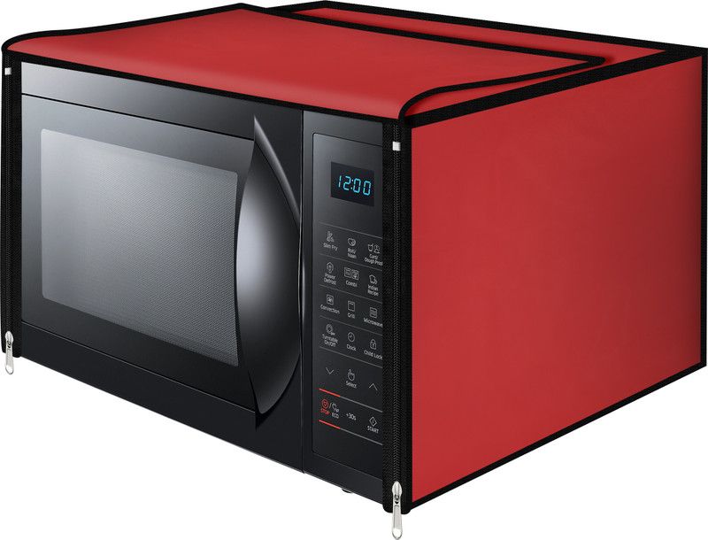 Classic Microwave Oven Cover  (Width: 41 cm, RED)