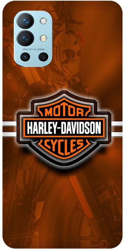 FRONK Back Cover for OnePlus 9R 5G, LE2101, HARLEY, DEVIDSON, MOTOR, CYCLE  (Brown, Hard Case, Pack of: 1)