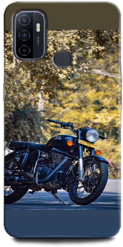 Afterglow Back Cover for Oppo A33 ROYAL ENFIELD, BIKE, MOTORCYCLE, MOTORBIKE  (Multicolor, Shock Proof, Pack of: 1)