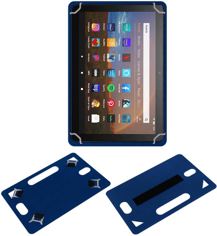 ACM Back Cover for Amazon Fire Hd 8 Plus 2020  (Blue, Grip Case)