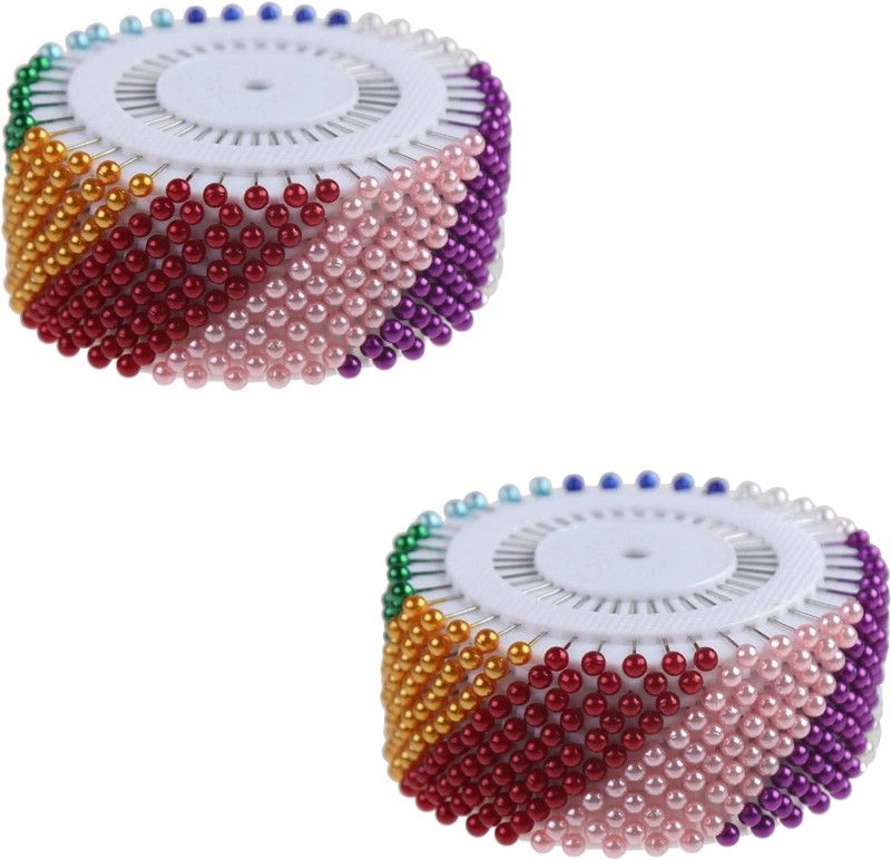 Clezaro Multicolored ball head pin,Pagri pin (960 pins)