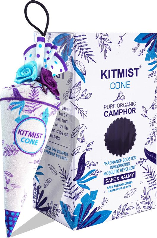 Kitmist Pack of 2 Portable Car Air Purifier  (White Printed)