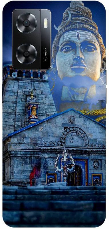 Dimora Back Cover for OPPO A57 ,MAHAKAL OM SHIVJI BHOLENATH DAMRUMAN  (Multicolor, Hard Case, Pack of: 1)