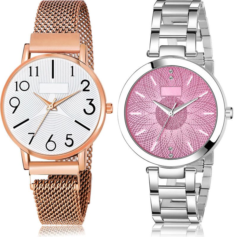 Analog Watch - For Women Modish Diwali 2 Watch Combo For Women And Girls - GW60-GM203