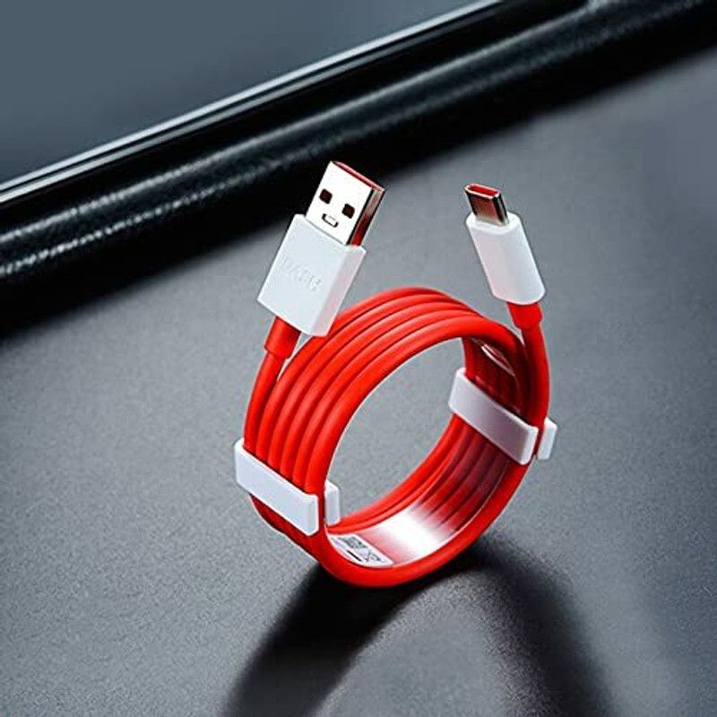 MITASU USB Type C Cable 6.5 A 1.00188999999997 m Copper Braiding Data cable charging c type  (Compatible with Dash type c cable, Red, One Cable)