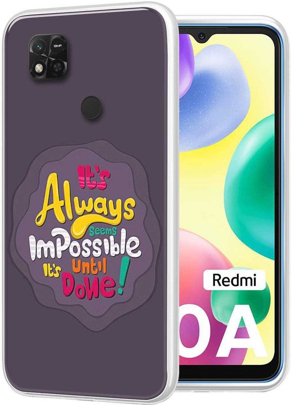 eBoggy Back Cover for Redmi 10A, Poco C31, Redmi 9, Redmi 9 Activ  (Multicolor, Dual Protection, Silicon, Pack of: 1)