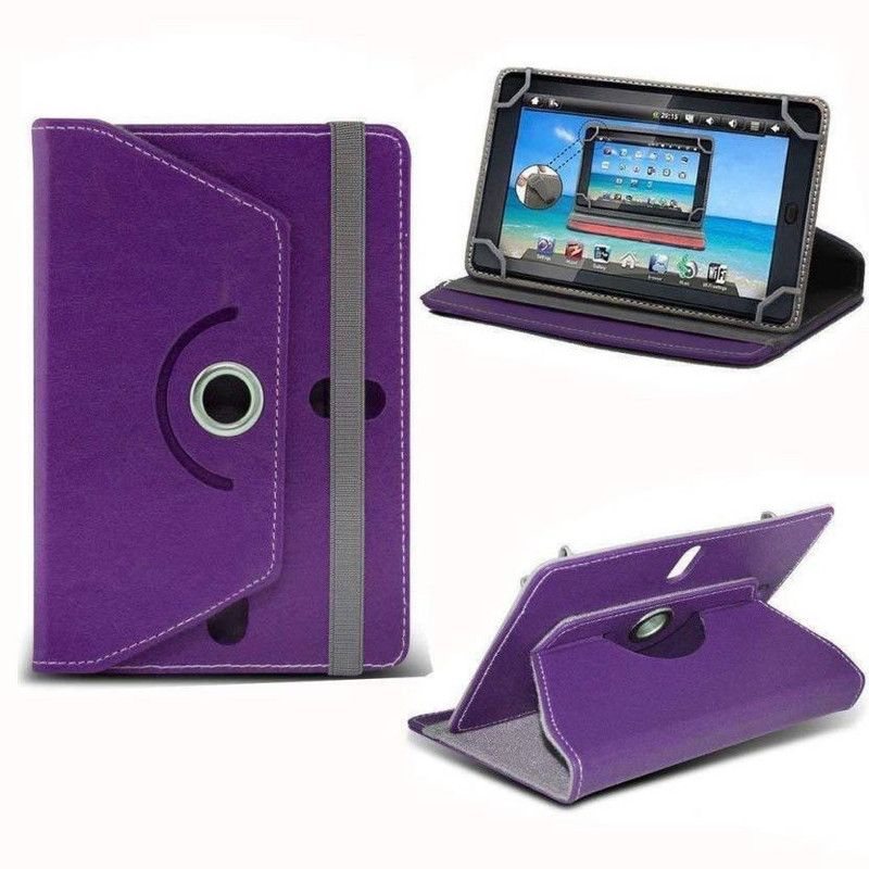 Cutesy Flip Cover for Apple iPad (10.2-inch, Wi-Fi + Cellular, 32GB)  (Purple, Cases with Holder)