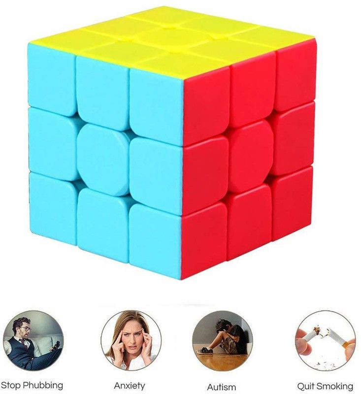 FOROLY Speed Cube 3x3 or Puzzle Game Brain Toy for Kids and Adult  (1 Pieces)