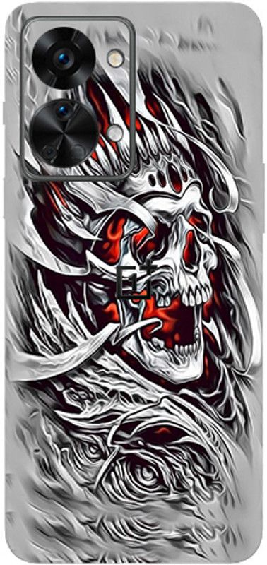 BugguSkin Oneplus Nord 2T (5g) Mobile Skin  (Ultra Super Angry Mumma With High Matte Finish.)