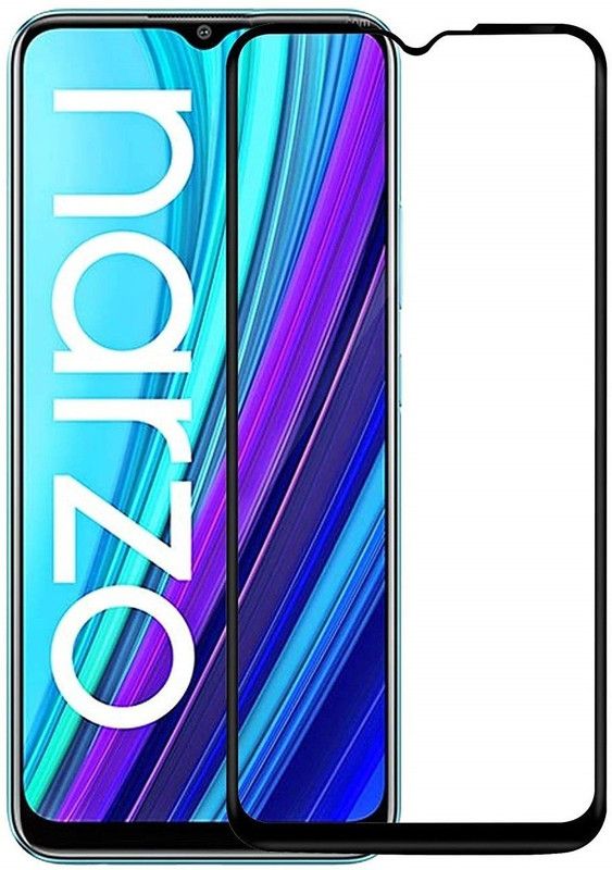 HQ Protection Edge To Edge Tempered Glass for Realme Narzo 30A, Realme C21, Realme C21S, Realme C25, Realme C25S, Vivo Y20, Vivo Y20i  (Pack of 1)