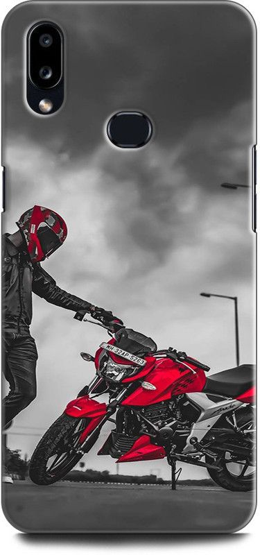 Afterglow Back Cover for SAMSUNG Galaxy M01s THUNDER,APACHE, RTR BIKE, BIKER  (Multicolor, Shock Proof)