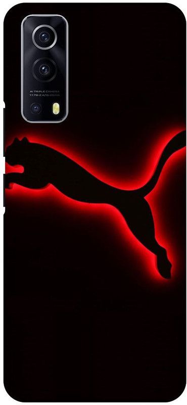 THE NARAYANA COLLECTIONS Back Cover for IQOO Z3- V2073A-LEOPARD,PUMA,SHOE,NIKE,SIGN  (Multicolor, Hard Case, Pack of: 1)