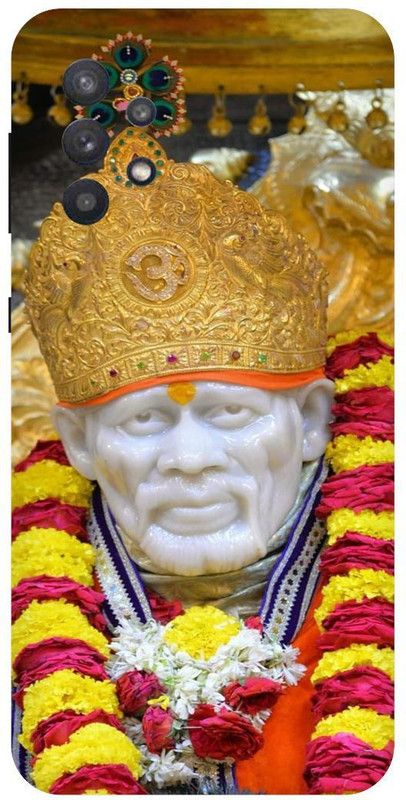THE NARAYANA COLLECTIONS Back Cover for SAMSUNG GALAXY A32-JAI,SAI,RAM,SHIRDI,SAI,BABA,SAI,NATH  (Multicolor, Hard Case, Pack of: 1)