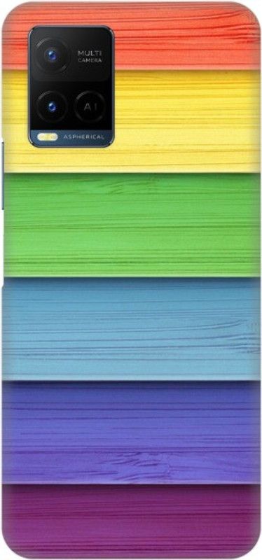iCopertina Back Cover for Vivo Y21  (Multicolor, Matte Finish, Pack of: 1)