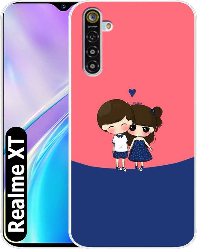 Cooltrend Back Cover for Realme XT, Realme 2X  (Multicolor, Flexible, Silicon, Pack of: 1)