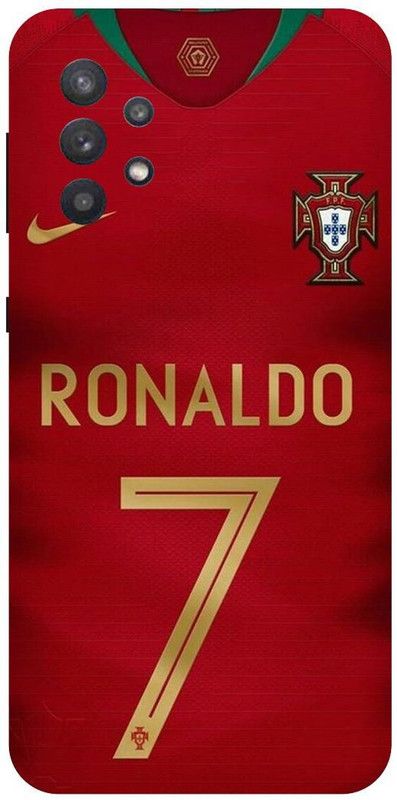 THE NARAYANA COLLECTIONS Back Cover for SAMSUNG GALAXY A32-JERRSY,RONALDO,FOOTBALL,GAME,SPORTS  (Multicolor, Hard Case, Pack of: 1)